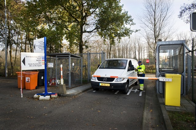 Waste recyclingpoint Valkenswaard