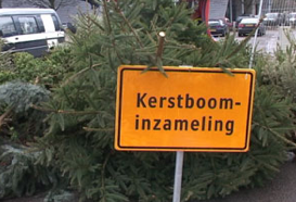 Kerstbomen inzameling 2024