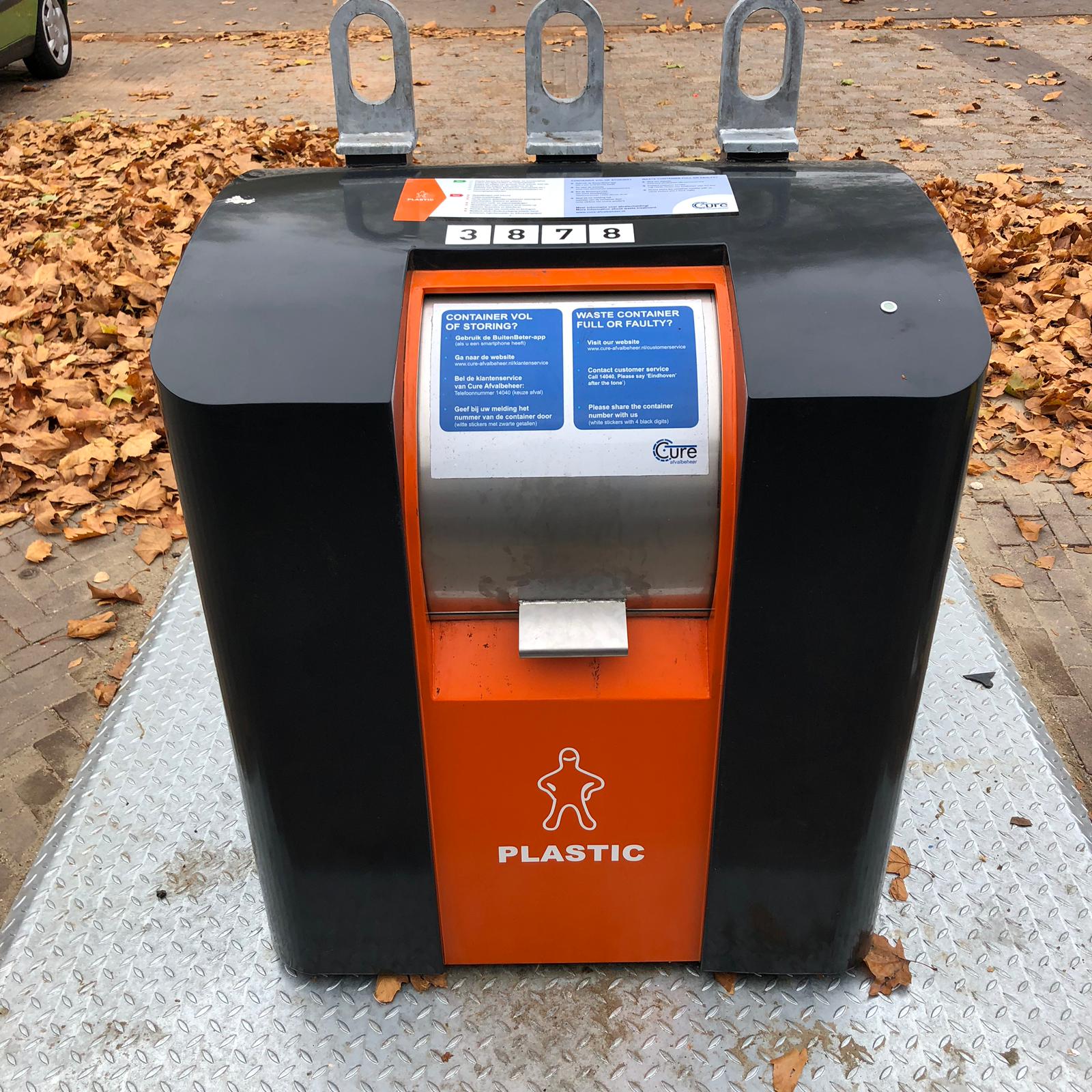 ondergrondse plastic container
