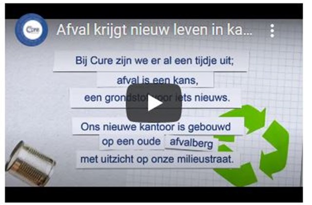 Cure Afvalbeheer is verhuisd naar nieuw, circulair gebouw