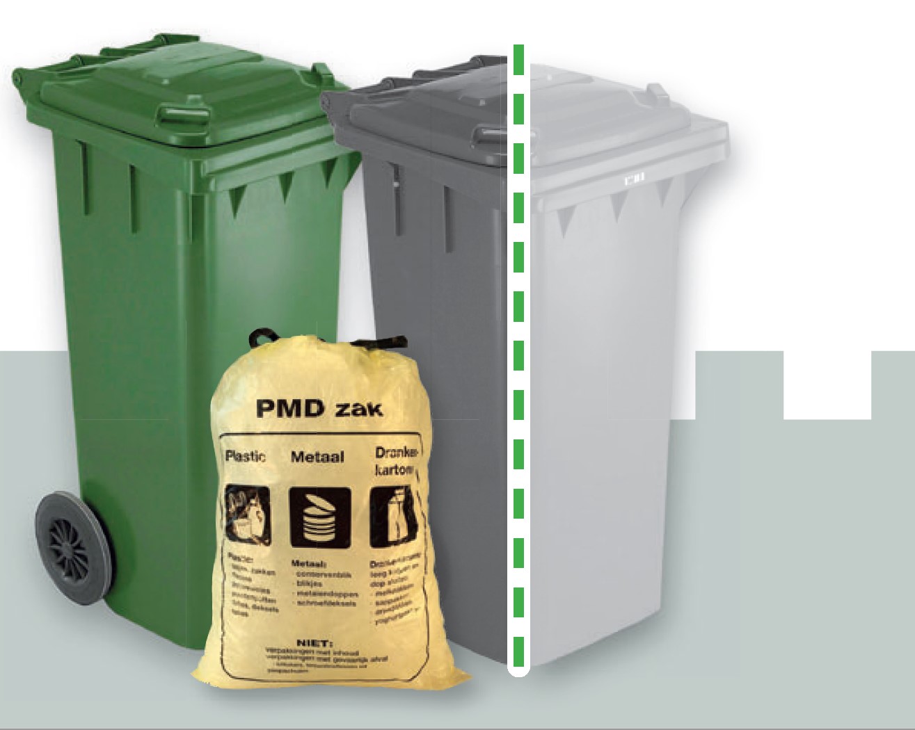 Halvering inzamelfrequentie restafval
