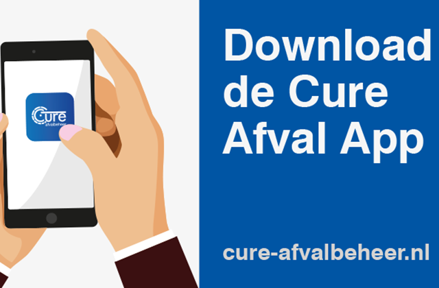 Download de gratis Cure Afval App!